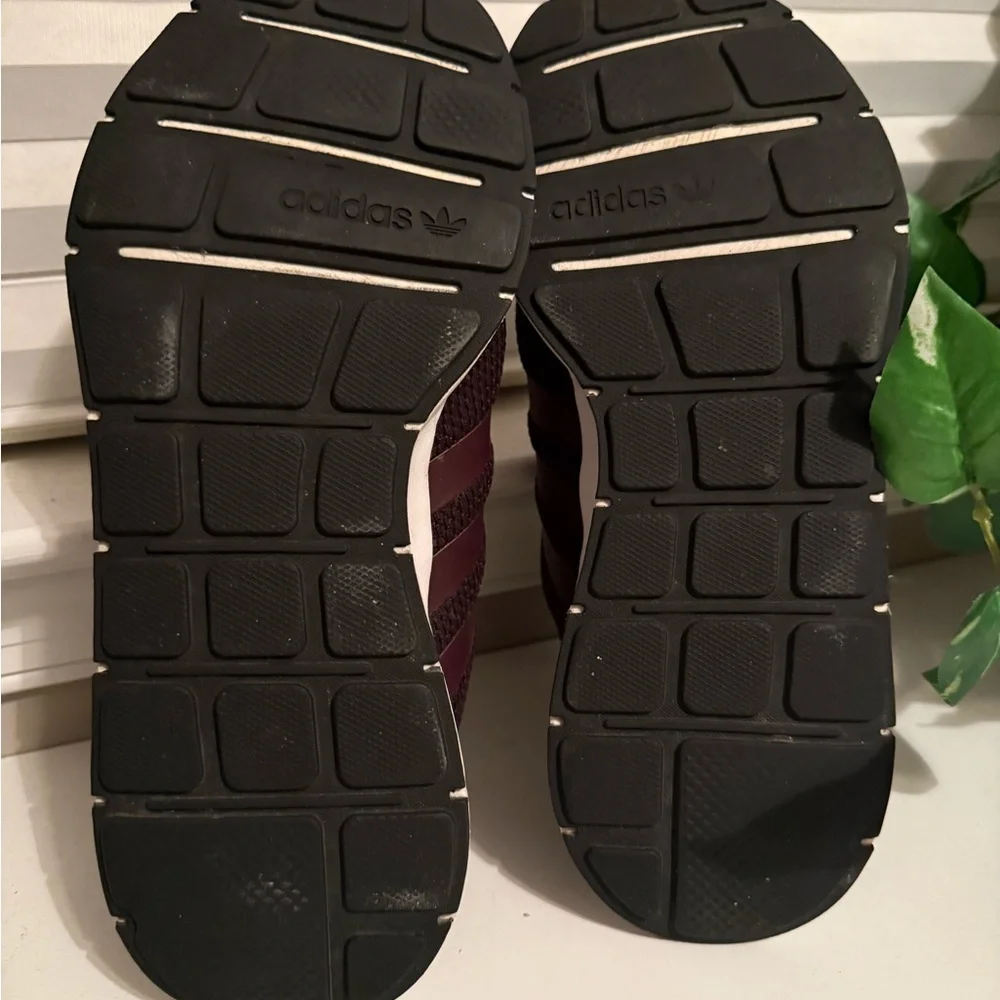Adidas Women's Black and Pink Athletic Shoes - Picture 6 of 8